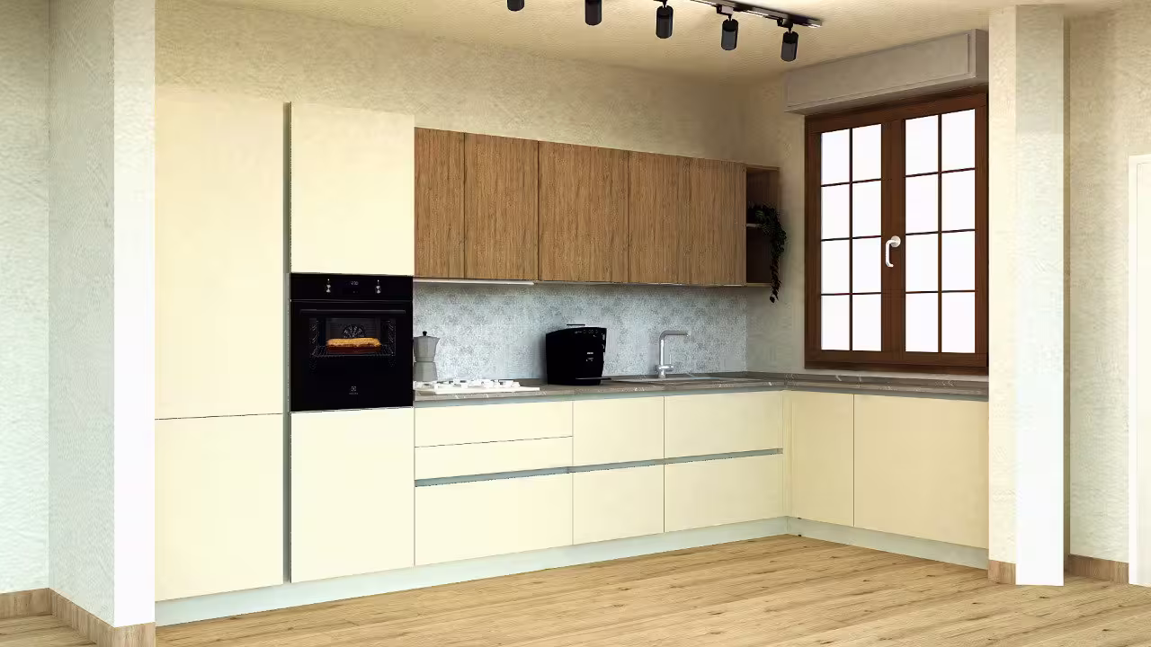 Progetto 3D di cucina realizzato da Arredocasa Quarrata (foto 10 di 15)