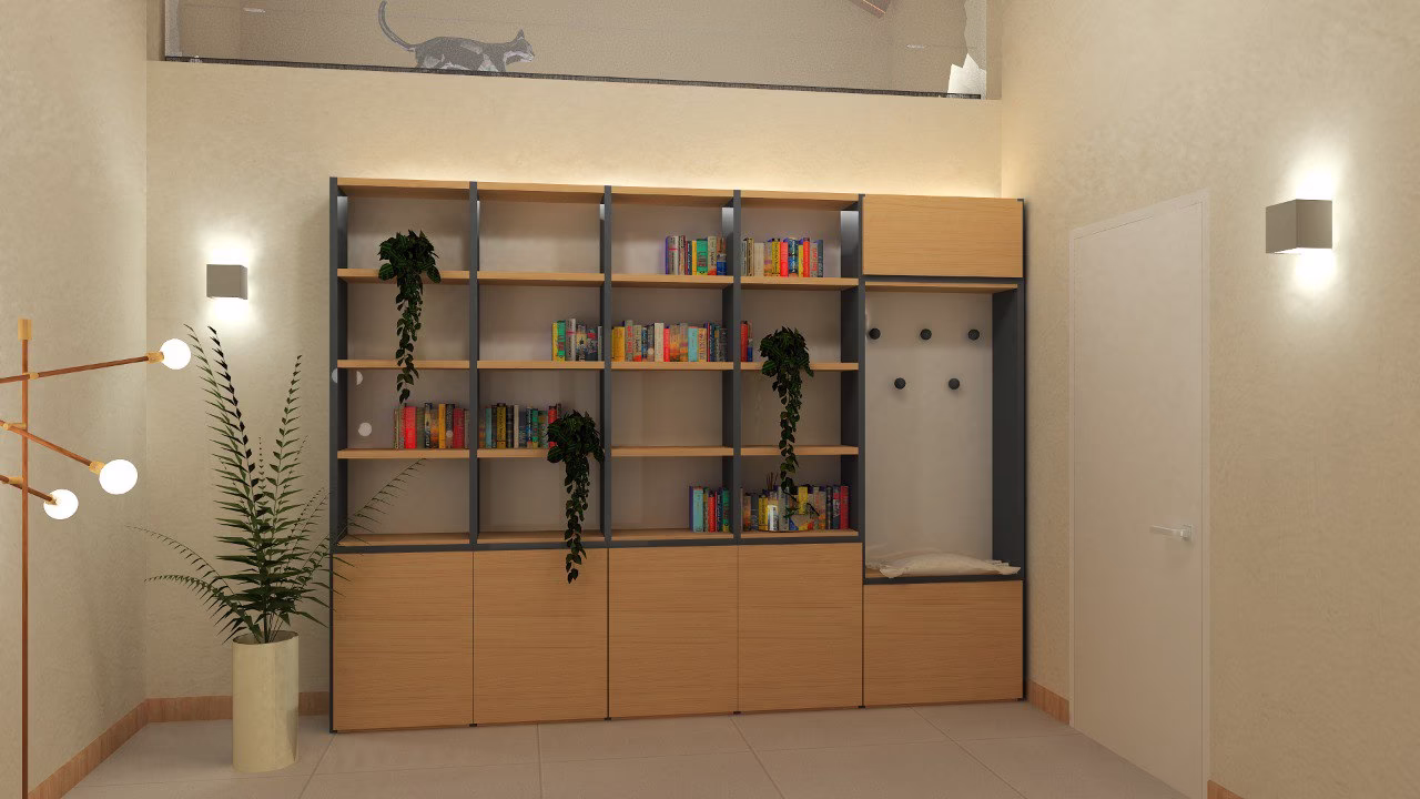 Progetto 3D di zona giorno realizzato da Arredocasa Quarrata (foto 3 di 22)